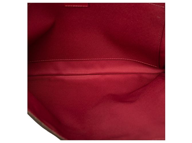Clutch Louis Vuitton Monogram Etui Voyage MM Marrone - vista 4