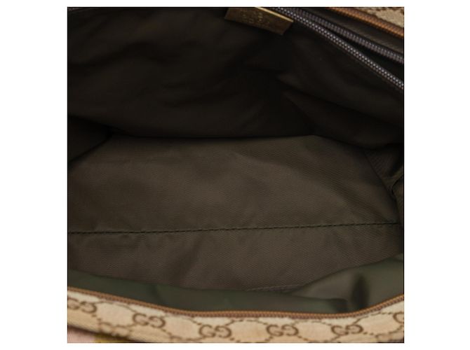 Tote Gucci GG Canvas Web beige - vista 4