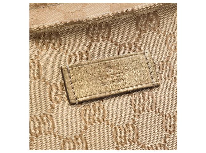 Tote Gucci GG Canvas Web beige - vista 5