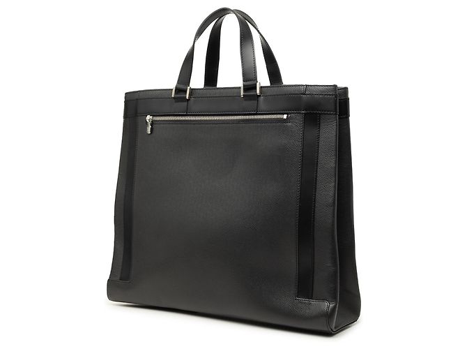 Borsa Business Louis Vuitton Taiga Kasbek GM Nera Nero - vista 2