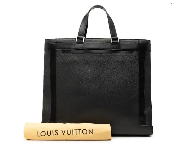 Borsa Business Louis Vuitton Taiga Kasbek GM Nera Nero - vista 7