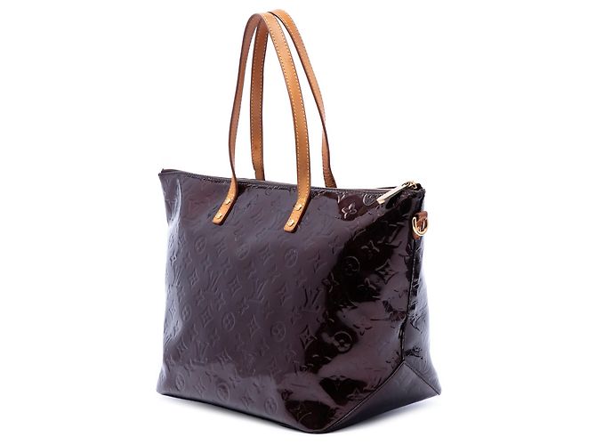 Borsa Tote Louis Vuitton Monogram Vernis Bellevue GM Viola Porpora - vista 2