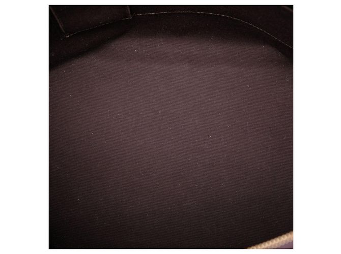 Borsa Tote Louis Vuitton Monogram Vernis Bellevue GM Viola Porpora - vista 4