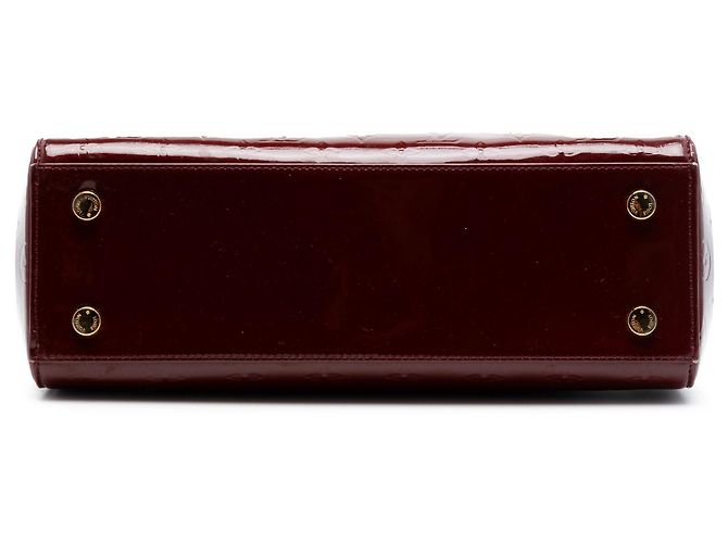 Louis Vuitton Monogram Vernis Brea MM Satchel Rot - Ansicht 3