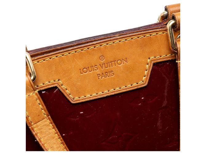 Louis Vuitton Monogram Vernis Brea MM Satchel Rot - Ansicht 5