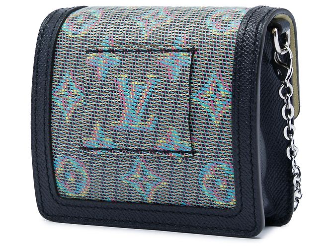 Bolsa tiracolo azul Louis Vuitton Monogram LV Pop Dauphine Bumbag BB - vista 2