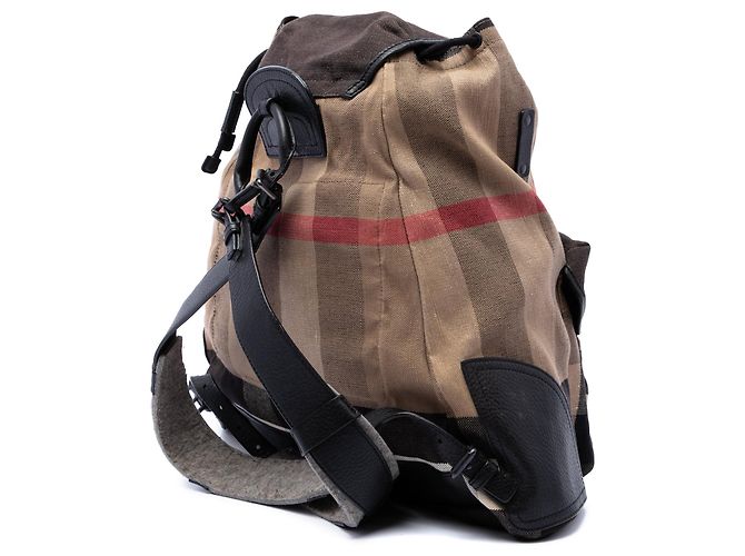 Zaino Korbin in tela Mega Check marrone Burberry - vista 2