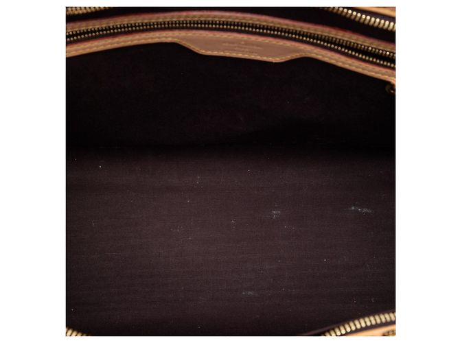 Borsa Louis Vuitton Monogram Vernis Brea GM viola Porpora - vista 4