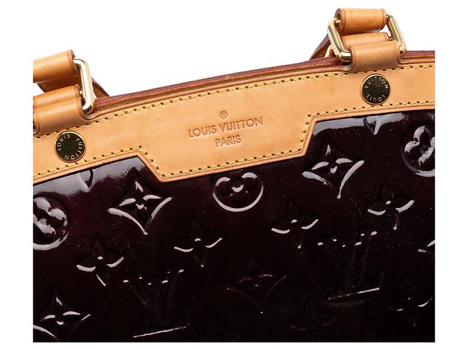 Borsa Louis Vuitton Monogram Vernis Brea GM viola Porpora - vista 5
