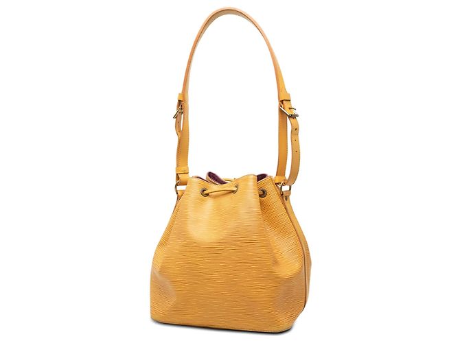 Borsa a secchiello Louis Vuitton Epi Petit Noe gialla Giallo - vista 2