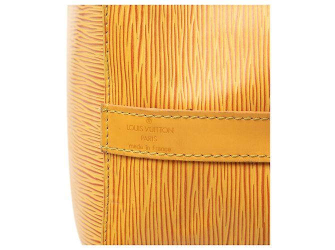 Borsa a secchiello Louis Vuitton Epi Petit Noe gialla Giallo - vista 5
