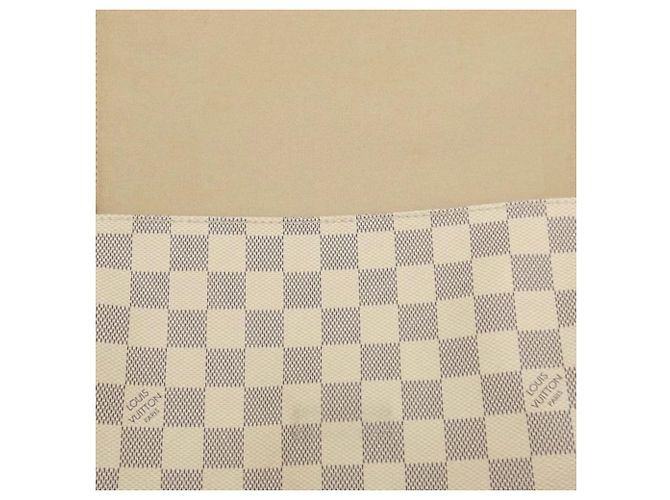 Borsa Louis Vuitton Damier Azur Favorite MM bianca Bianco - Ansicht 14