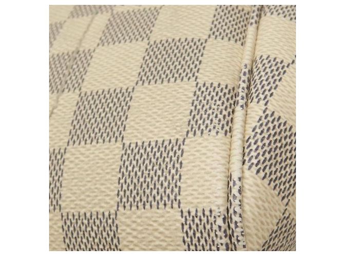 Borsa Louis Vuitton Damier Azur Favorite MM bianca Bianco - Ansicht 18