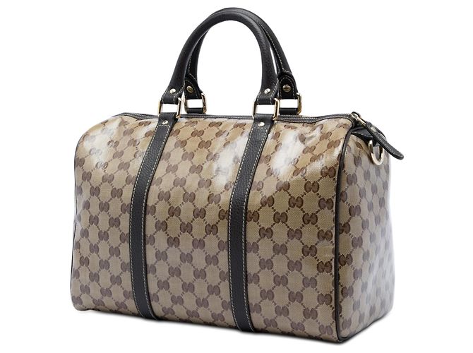 Borsa Boston Gucci Medium GG Crystal Joy beige - vista 2