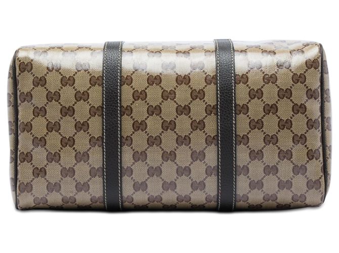 Borsa Boston Gucci Medium GG Crystal Joy beige - vista 3