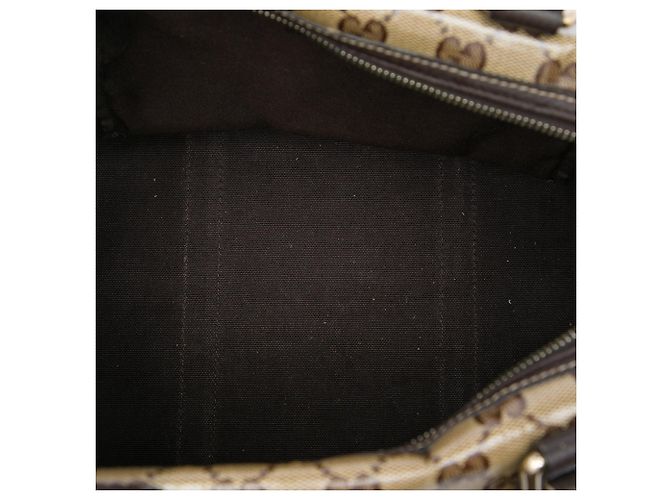 Borsa Boston Gucci Medium GG Crystal Joy beige - vista 4