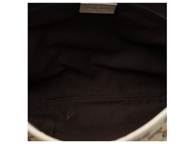 Borsa a tracolla Gucci GG Canvas Web Princy beige - vista 4