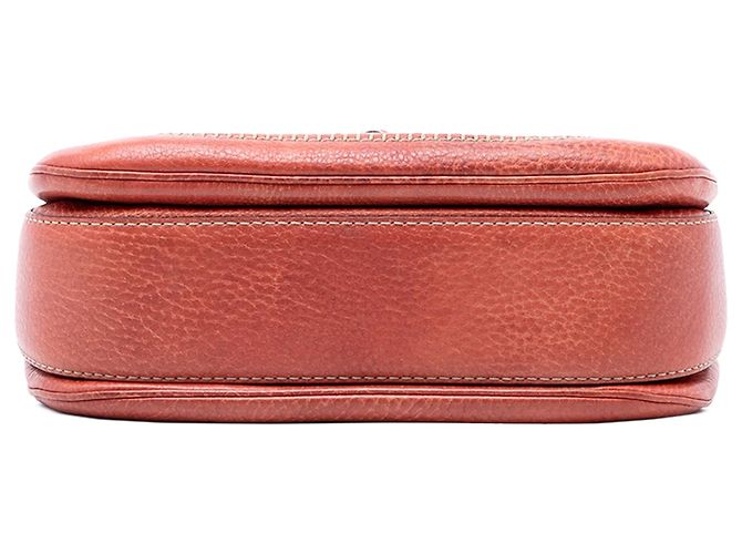 Borsa Gucci Medium New Bamboo in pelle rossa Rosso - vista 3