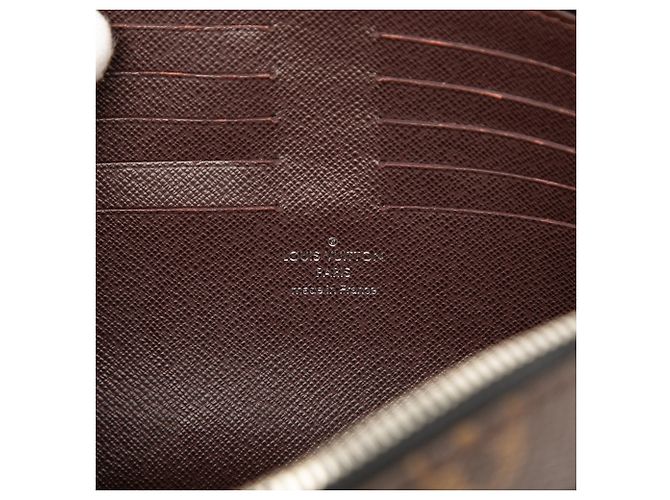 Clutch Louis Vuitton Monogram Macassar Kasai marrone - vista 5