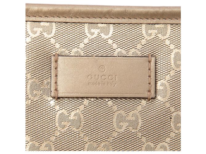 Tote Gucci Medium GG Imprimé Oro D'oro - vista 5