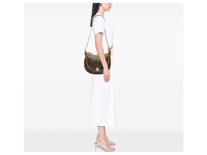 Twist Bolsa transversal Louis Vuitton Monogram Tulum GM marrom - vista 7