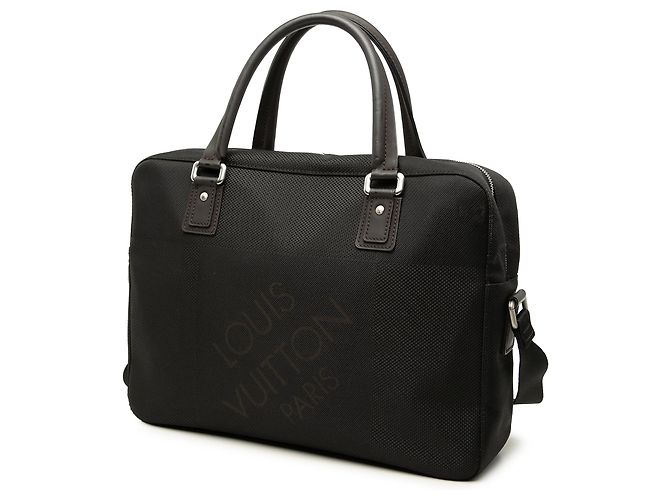 Borsa Business Yack Damier Geant nera Louis Vuitton Nero - vista 2