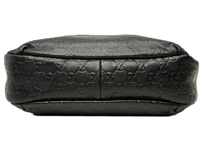 Borsa a tracolla da donna Gucci Medium Guccissima New nera Nero - vista 3