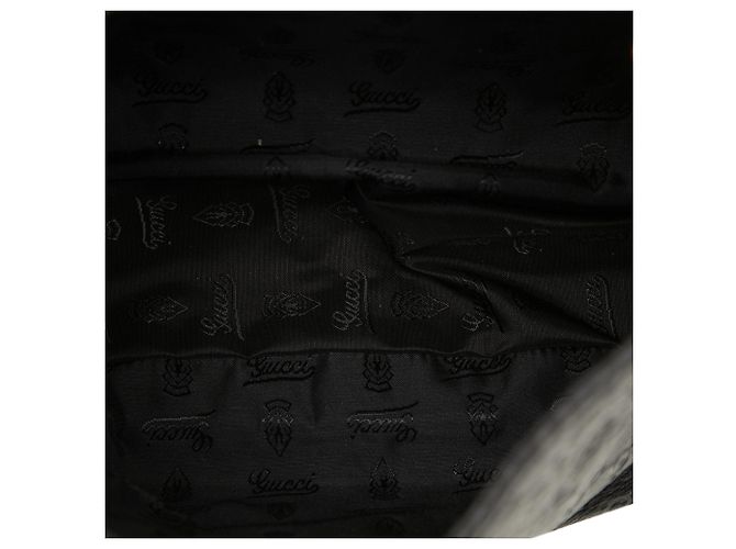 Borsa a tracolla da donna Gucci Medium Guccissima New nera Nero - vista 4