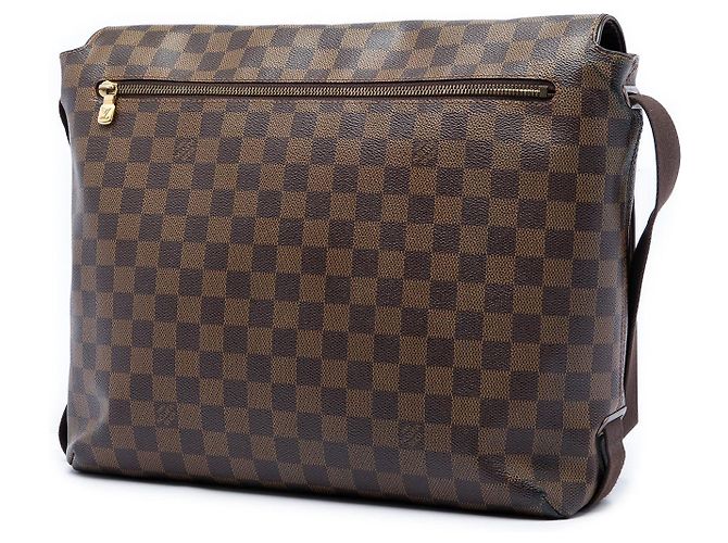 Borsa a tracolla Louis Vuitton Damier Ebene Brooklyn MM Marrone - vista 2