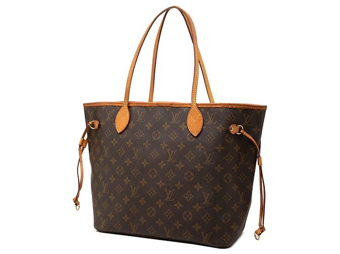 Borsa Tote Louis Vuitton Monogram Neverfull MM marrone - vista 2