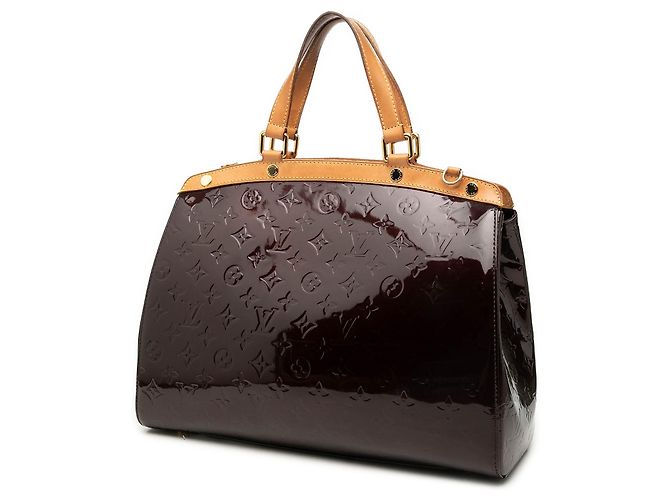 Bolso Louis Vuitton Monogram Vernis Brea GM morado Púrpura - vista 2