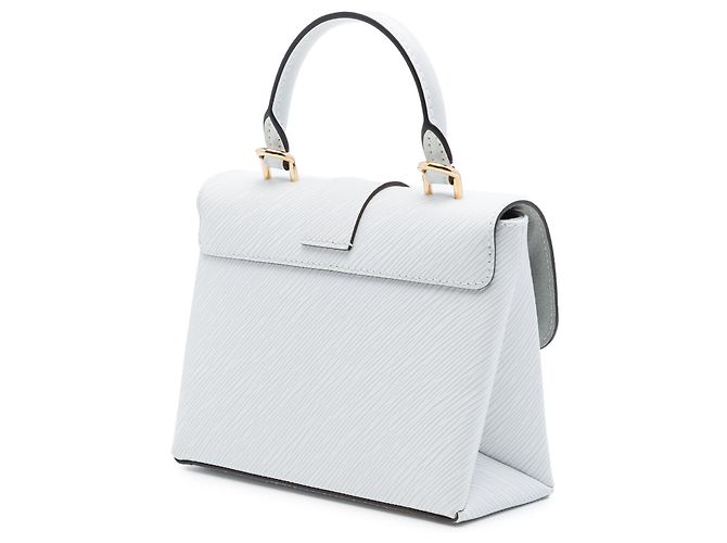 Borsa Louis Vuitton Epi Locky BB bianca Bianco - vista 2