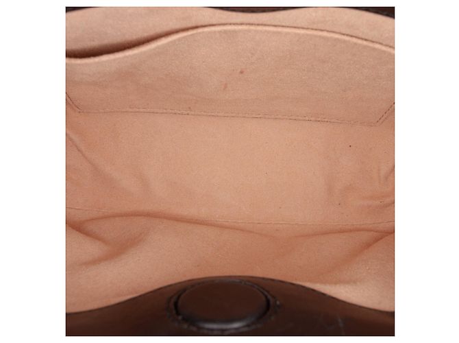 Borsa Gucci Mini Nappa Bamboo Web Nymphaea nera Nero - vista 5