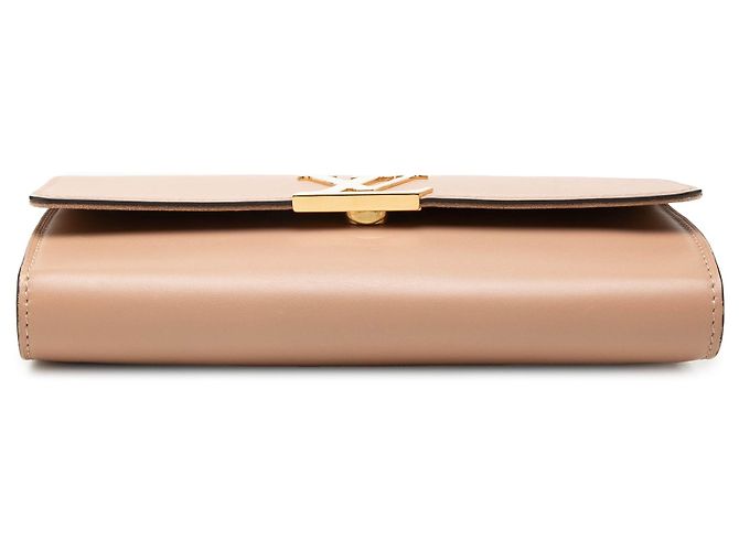 Borsa a tracolla Louis Vuitton Louise Chain GM Tan Cammello - vista 3