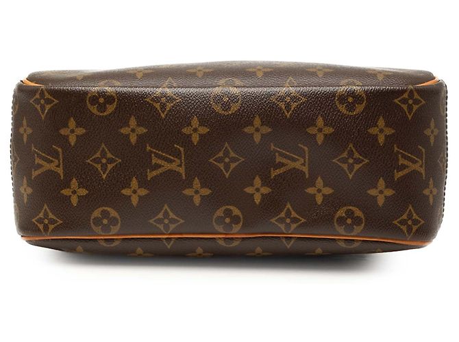 Sac à main Louis Vuitton Monogram Trouville marron - vue 3