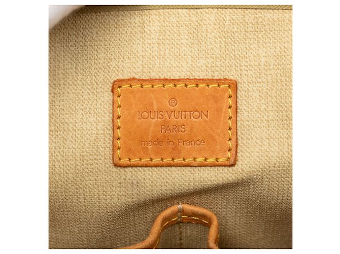 Sac à main Louis Vuitton Monogram Trouville marron - vue 5