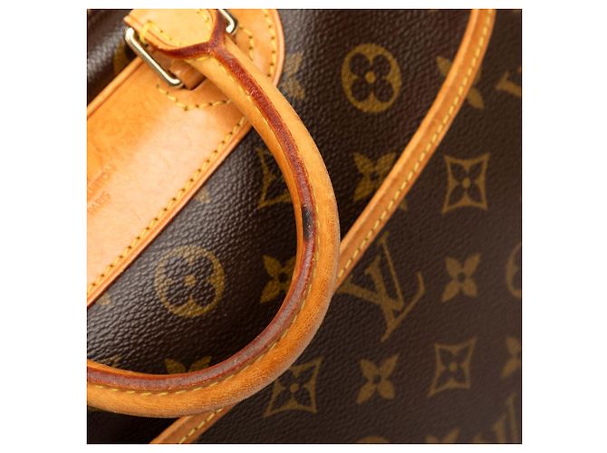 Sac à main Louis Vuitton Monogram Trouville marron - vue 6