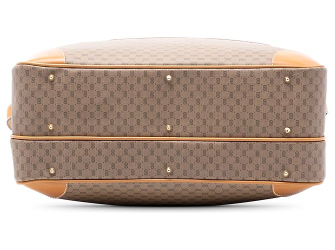 Borsa a tracolla Gucci Micro GG Supreme beige - vista 3