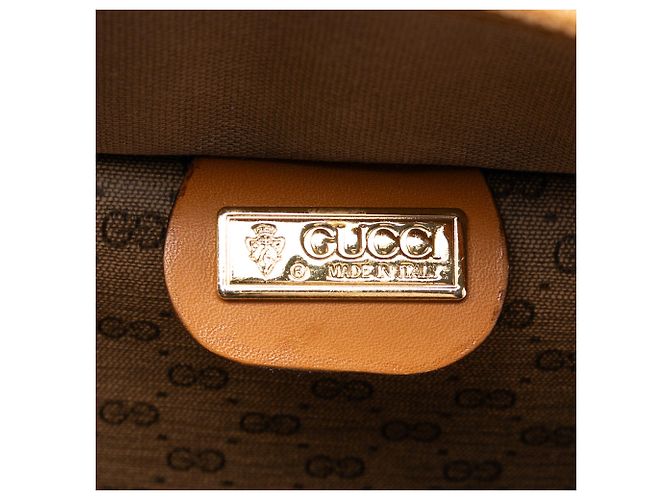 Borsa a tracolla Gucci Micro GG Supreme beige - vista 5