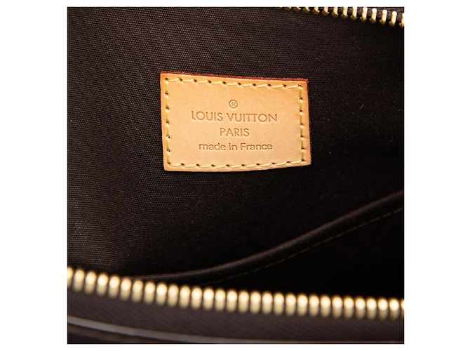 Borsa Tote Louis Vuitton Monogram Vernis Bellevue GM Viola Porpora - vista 5