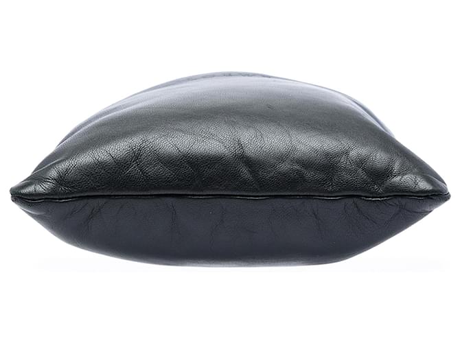 Borsa a tracolla in nappa nera LOEWE Nero - vista 3