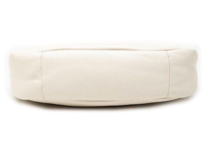 Borsa satchel Prada Mini Nappa Soft Padded bianca Bianco - vista 3