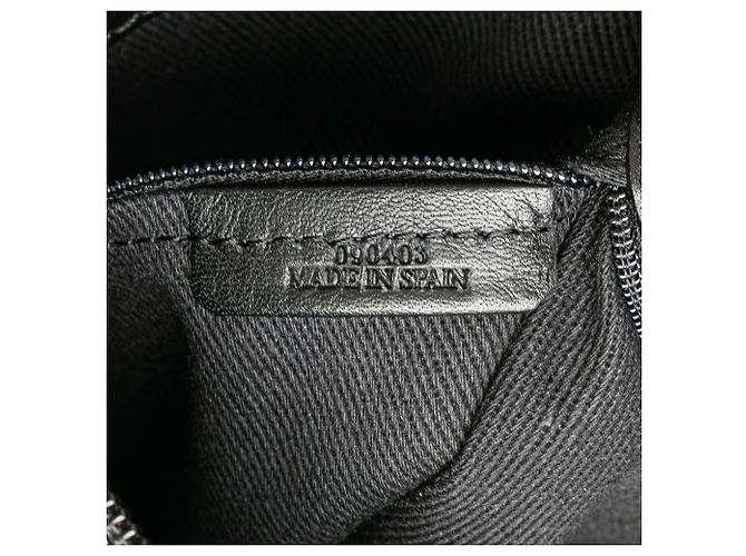 Borsa a tracolla in tela Anagram blu LOEWE - vista 6