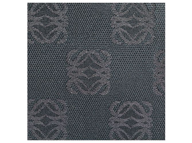 Borsa a tracolla in tela Anagram blu LOEWE - vista 9