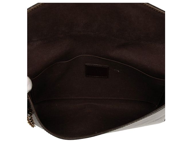 Pochette Félicie Borsa a tracolla Pochette Felicie Monogram Vernis viola Louis Vuitton Porpora - vista 4