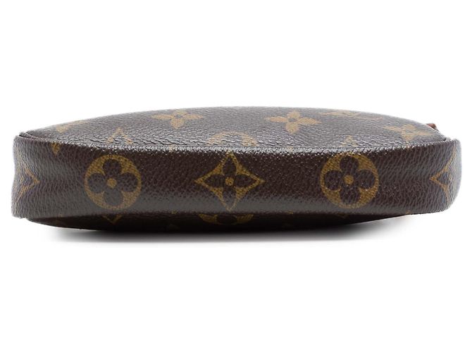Borsa Louis Vuitton Monogram Mini Pochette Accessoires marrone - vista 3