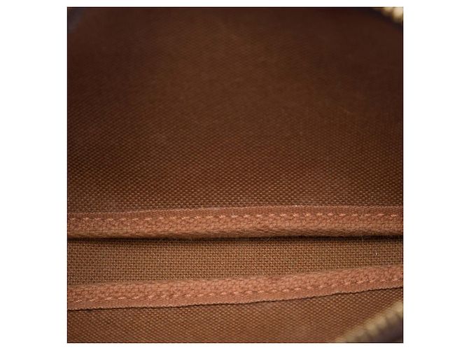 Borsa Louis Vuitton Monogram Mini Pochette Accessoires marrone - vista 4