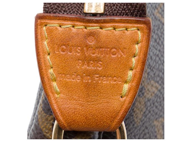 Borsa Louis Vuitton Monogram Mini Pochette Accessoires marrone - vista 5