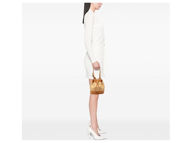 Louis Vuitton Monogram Mini Lin Noelie Bucket Bag beige - Ansicht 6