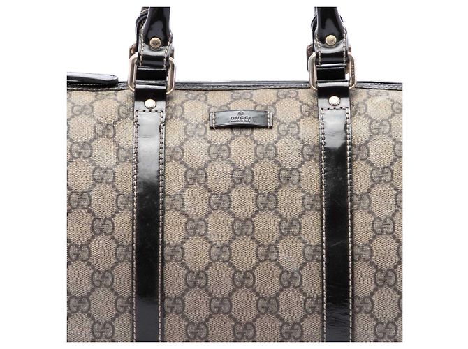 Gucci Medium GG Supreme Joy Boston Bag beige - Ansicht 6
